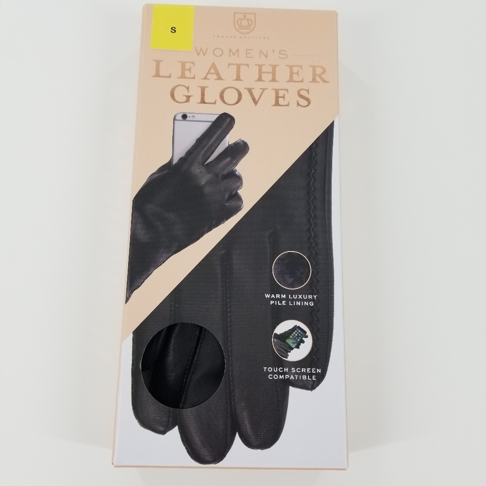 Women's Fownes Brother's Leather Gloves NWT